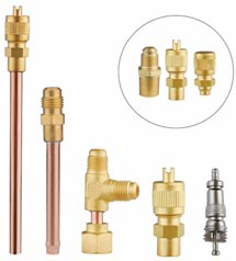 Brass service valves Brass service valves